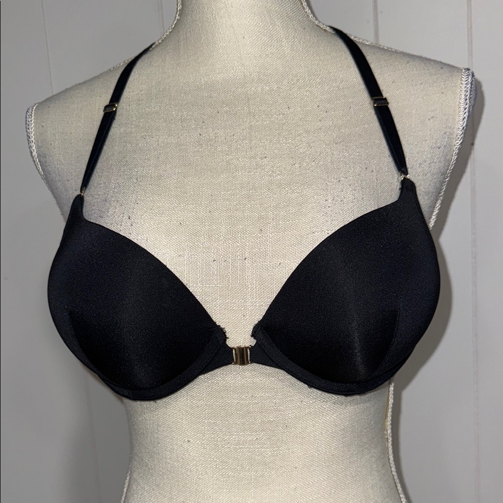 Adore Me Black Push-Up Bra